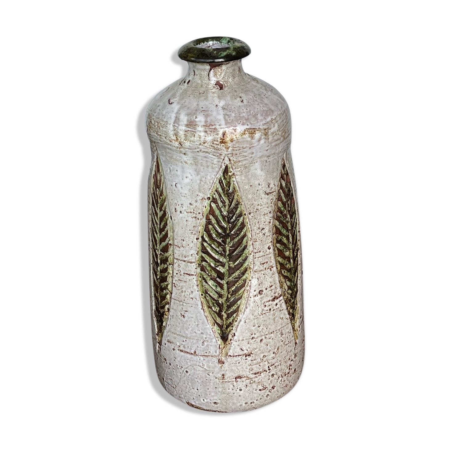 Ceramic vase by Marcel Giraud signed Cardelle