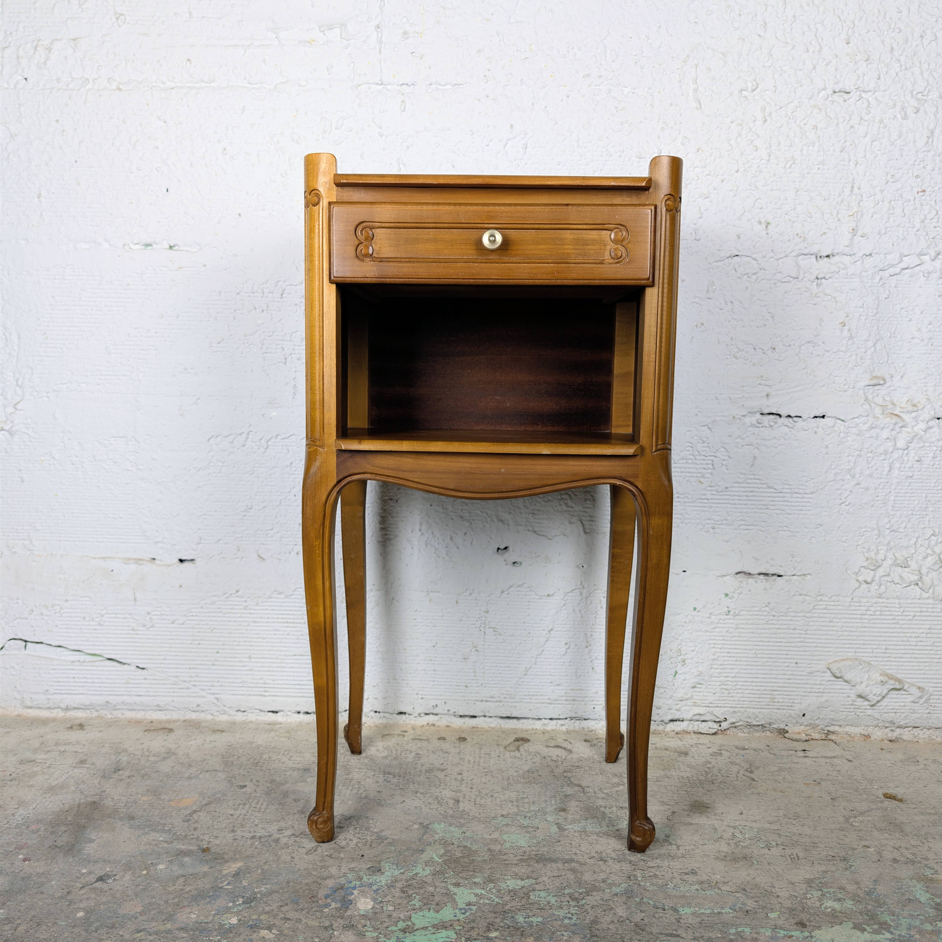 Louis XV style bedside table