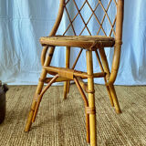 Vintage rattan chair 1960