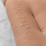 Rezia 3-seater modular vintage sofa by Emilio Guarnacci for 1P, 1970s modernism