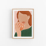 Sacred Frangine's "Grab A Peach" poster