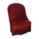Red toad chair