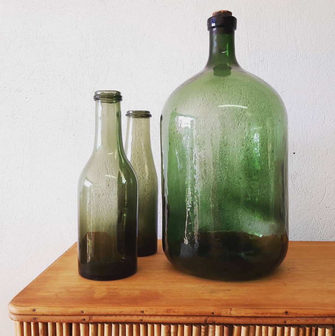 Old demijohn 15l