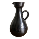 Robert Picault ceramics, black glazed earthenware, 1960