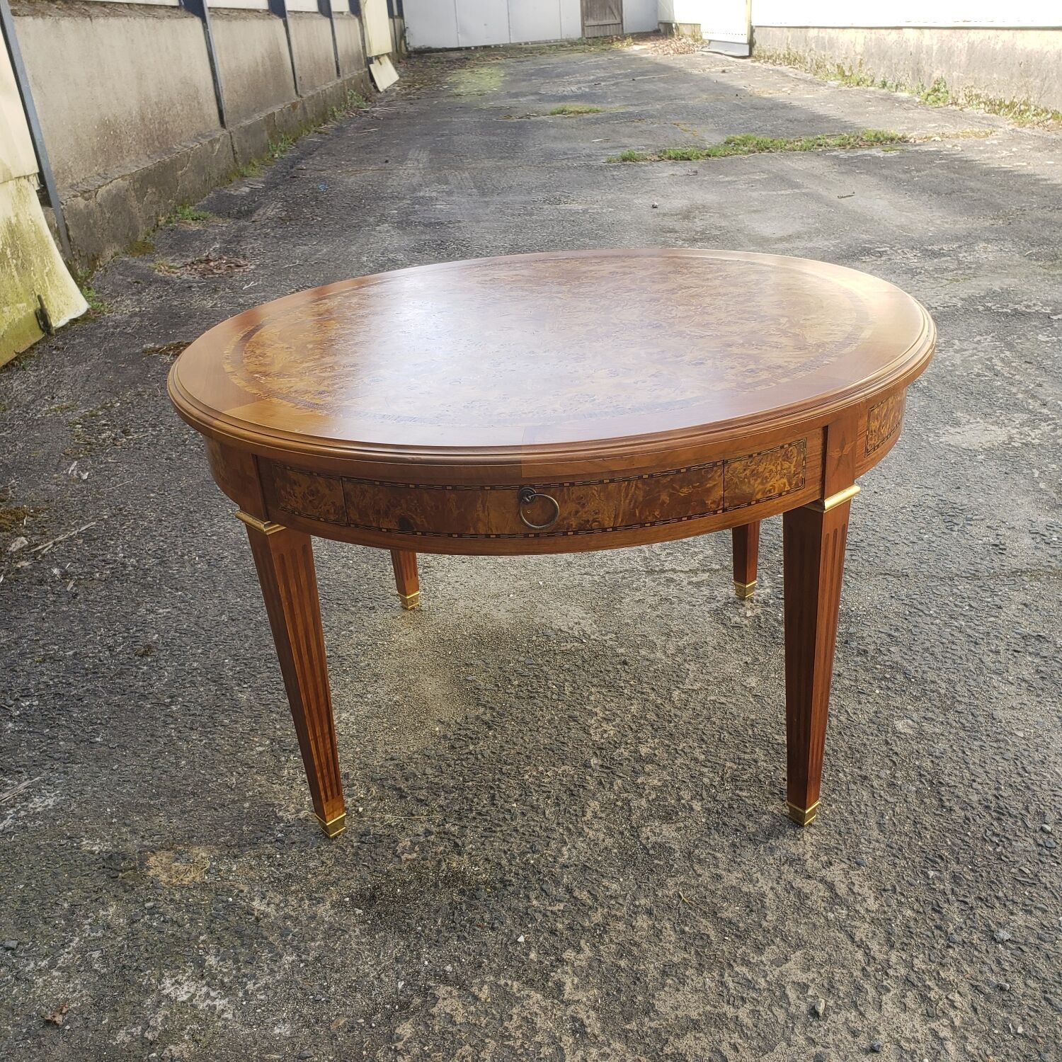 Hot water bottle coffee table