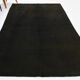 Handmade brown vintage rug 195x288cm