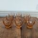 Verres roses vintages