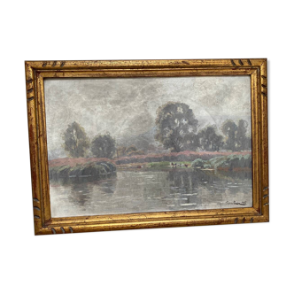 Oil painting table