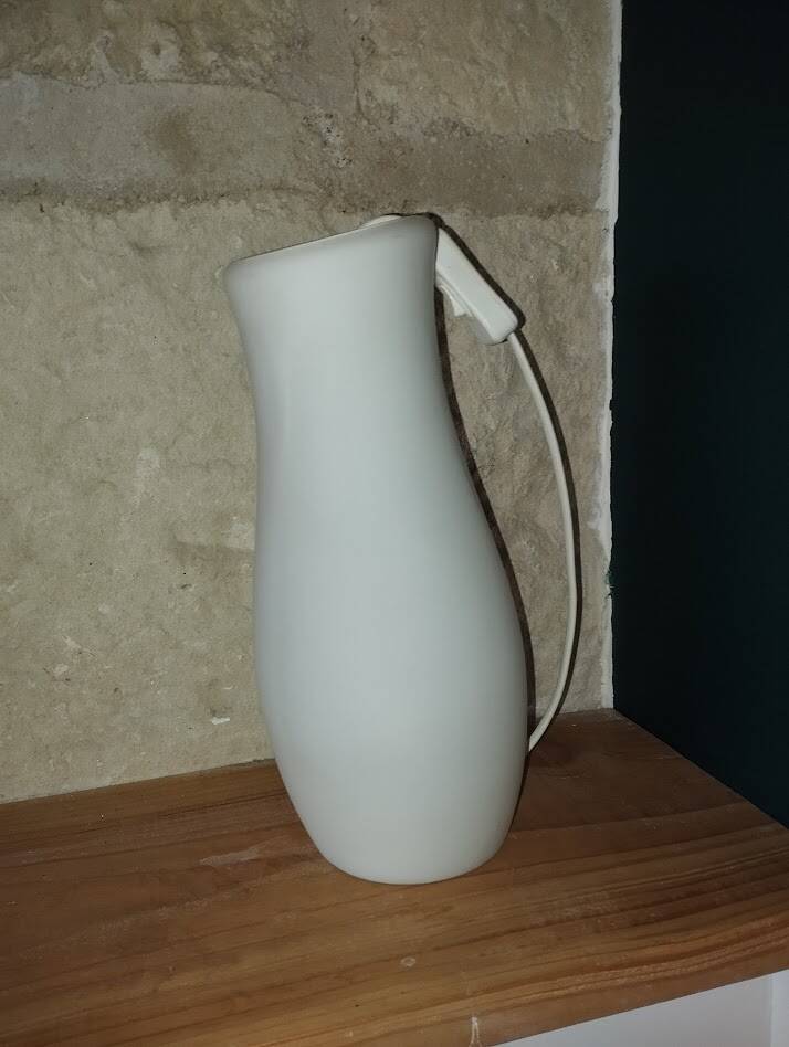 mylonit lamp – IKEA vintage table lamp in blown glass –