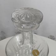 Carafe en cristal vintage
