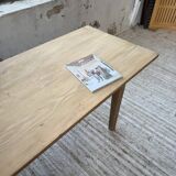 Pine and oak farmhouse table 2m