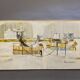 Oil On Board "Folkestone Harbour", Signed , Retailed Liberty & Co