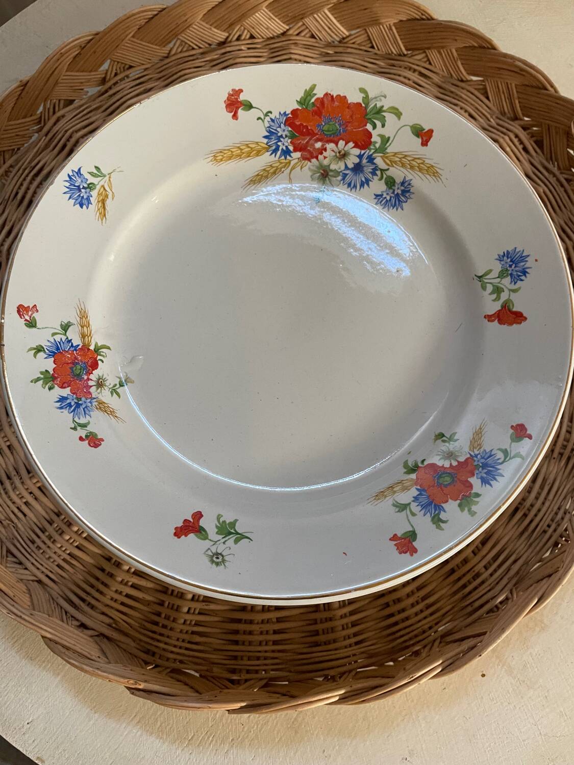 Luneville plates - set of 12