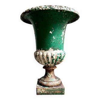 Medici pot in green cast iron n°2