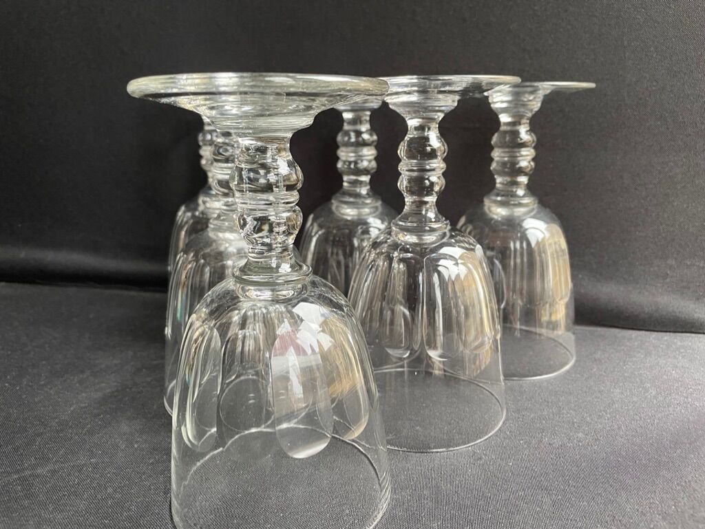 6 glasses Baccarat service Clermont – Art Nouveau