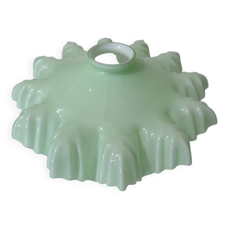 vintage mint green opaline glass pendant lamp chandelier lampshade