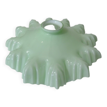 vintage mint green opaline glass pendant lamp chandelier lampshade