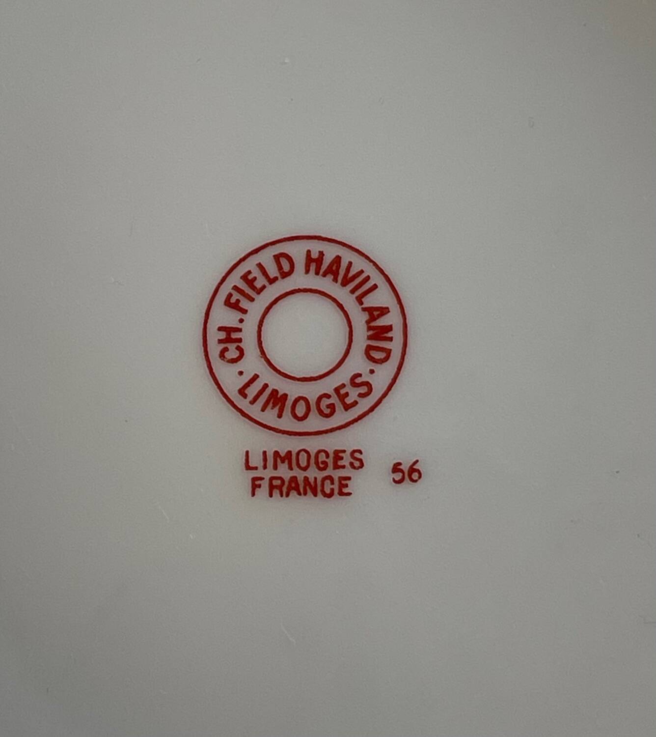 10 soup plates Haviland Limoges.