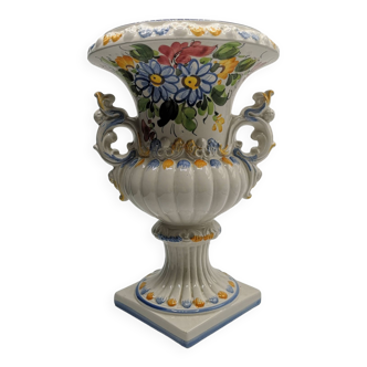 Italian floral Medici vase