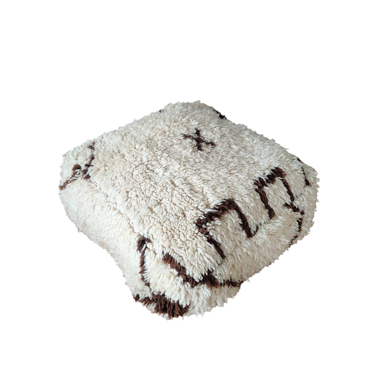 Ethnic Berber Beni Ouarain pouf