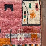 Handmade traditional carpet 250cm x 150cm Moroccan