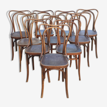 Set of 10 chairs Jacob & Joseph Kohn