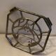 Dessous de plat décors cerfs en aluminium vintage