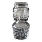 Carafe and night in engraved glass