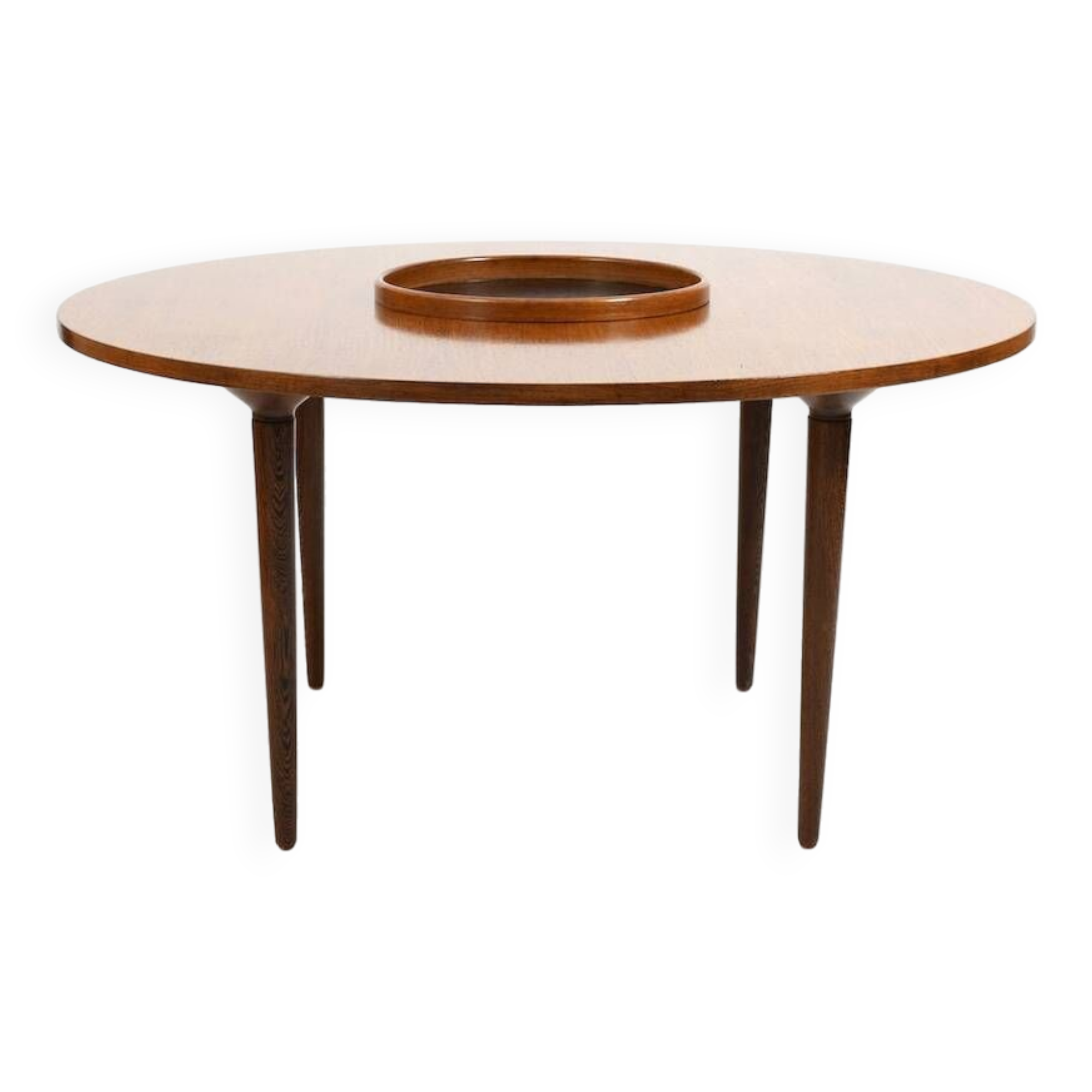 Rare Version ND-126 Wengé Coffee Table by Nanna Ditzel 1960