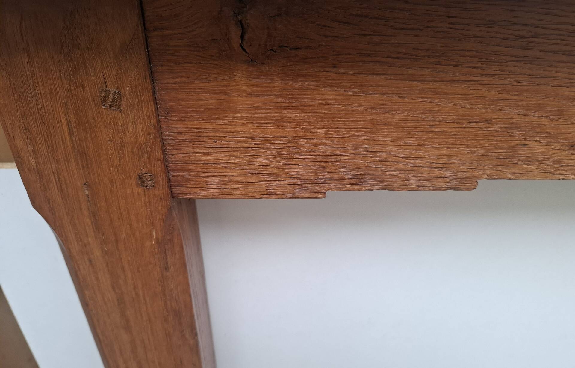 Oak farmhouse table 199cm x 89cm