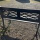 Banc de jardin fonte et bois