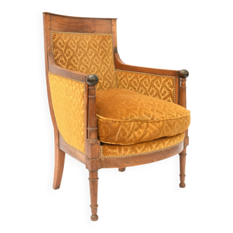 Armchair with detached columns
