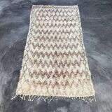 White Marmoucha Moroccan rug - 194 x 347 cm