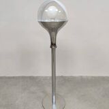 Italian design Murano glass globe floorlamp vintage Targetti 1960