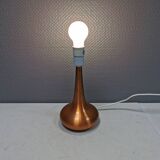Copper table lamp, designed by Jo Hammerborg for Fog&Mørup Denmark in 1972. Model Orient