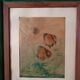 Mixed Technique - Fish - Silvio Polloni (Florence 1888-1972) Frame in Wood