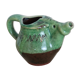Pichet zoomorphe, éléphant vert, arrosoir