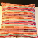 Bohemian multi-colored cushion