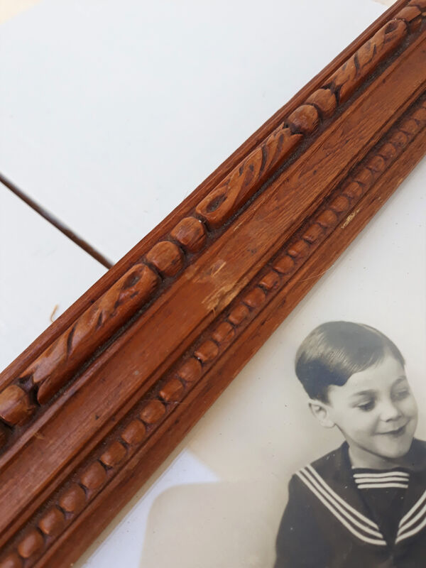 Cadre photo ancienne enfant ''Minot Marseillais