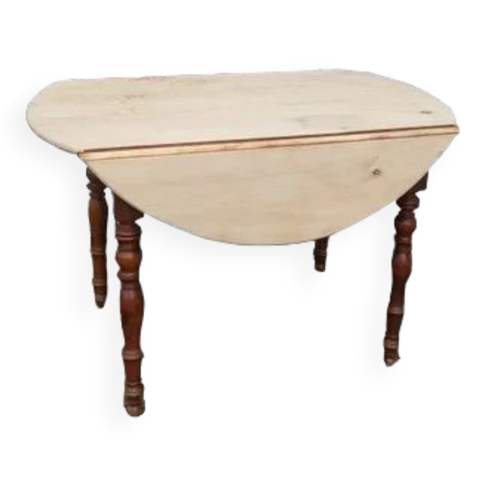 Folding round table