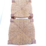 Lot 2 straw stools