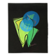 Small cubist painting. France, 1950s.