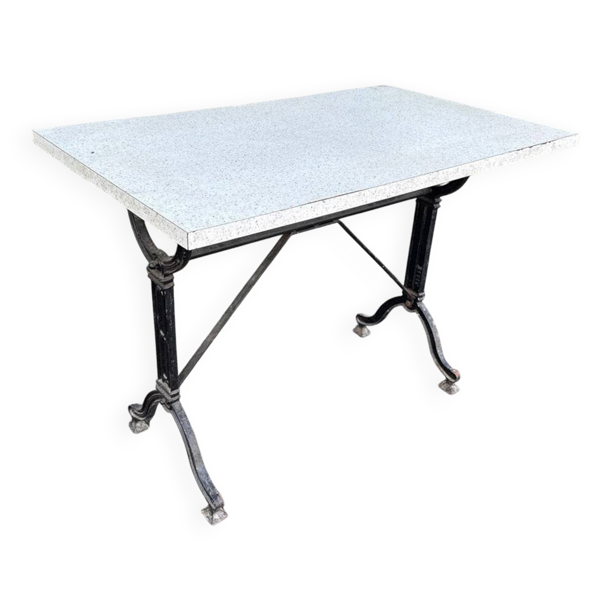 Bistro table – Vintage – Furniture – Speckled top