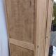 Parisian wardrobe in raw wood
