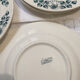 8 assiettes plates terre de fer