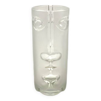 Adolf Matura, 'Face' vase n.3483, Sklo Union Czechoslovakia 1972