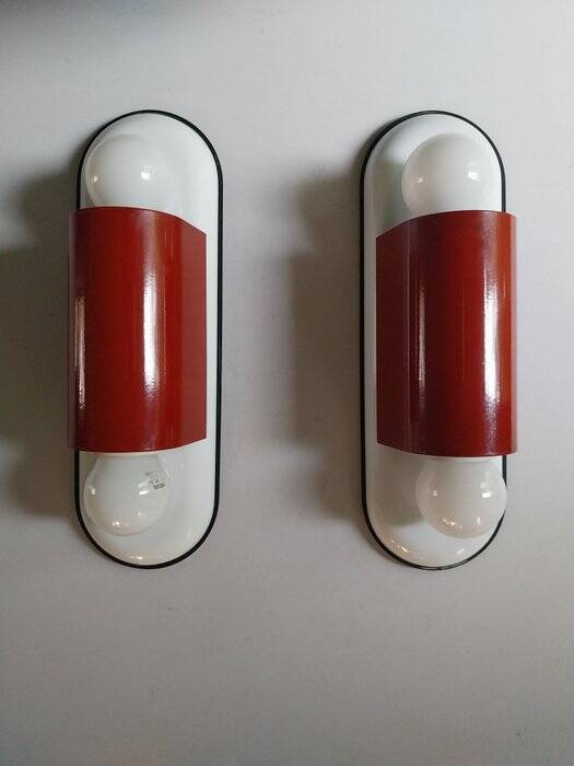 Set de 2 appliques Dui de Vico Magistretti pour Artemide