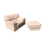 Chair and ottoman