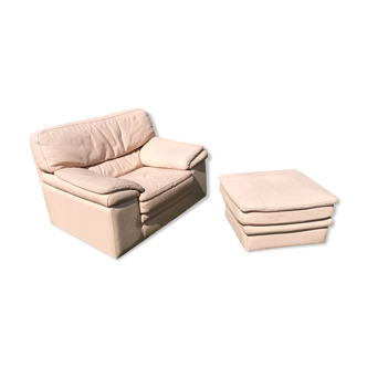 Chair and ottoman