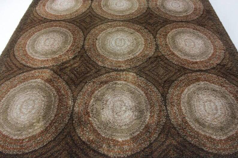 Tapis/Carpet de style scandinave, années 1970